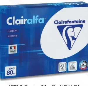 Papier Clairefontaine Clairalfa 80 g — 500 feuilles