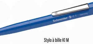 Stylo Schneider K1 M — bleu